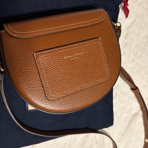 As New, Aspinal of London Portobello Crossbody Bag, Tan - Picture 2 of 11